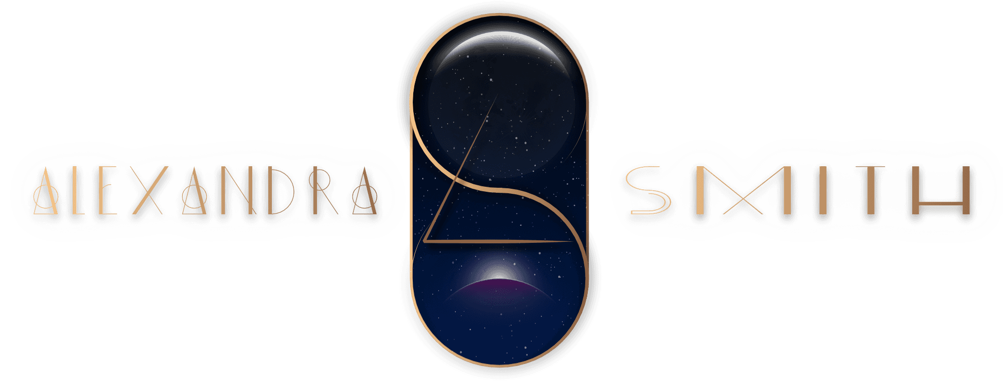 Logo with name, Alexandra Smith